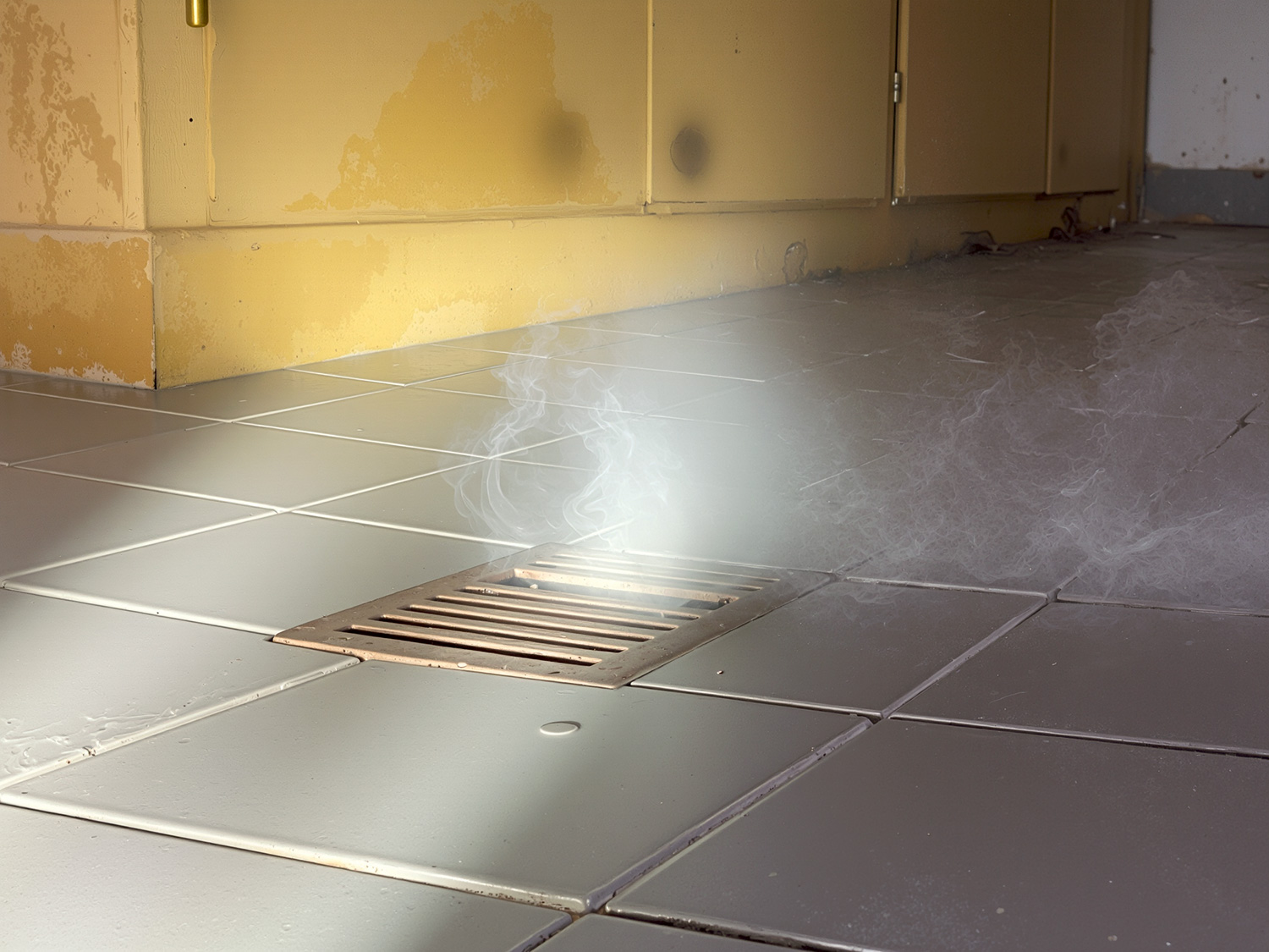 FuiteAssechement odeur