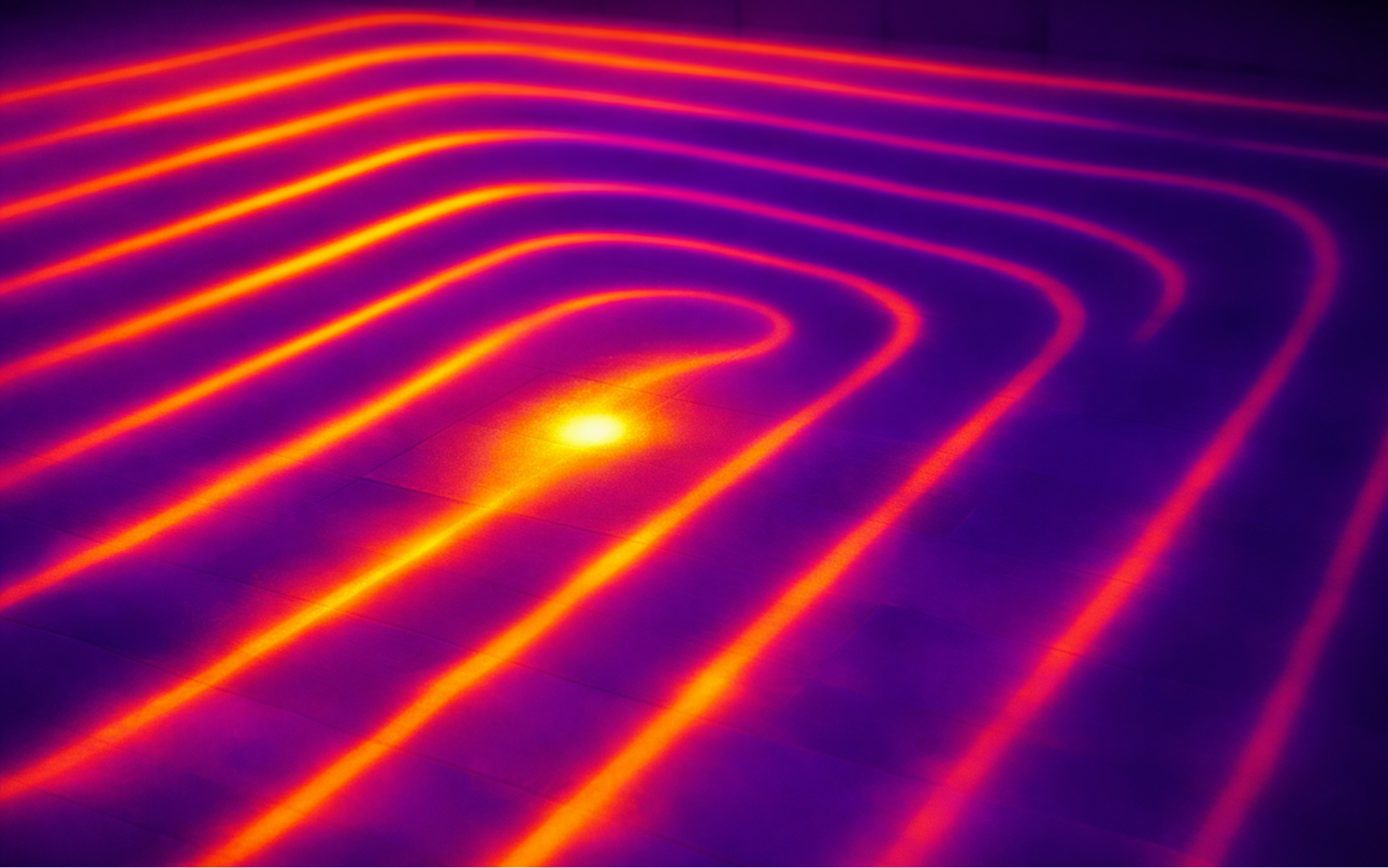 camera thermique chauffage au sol